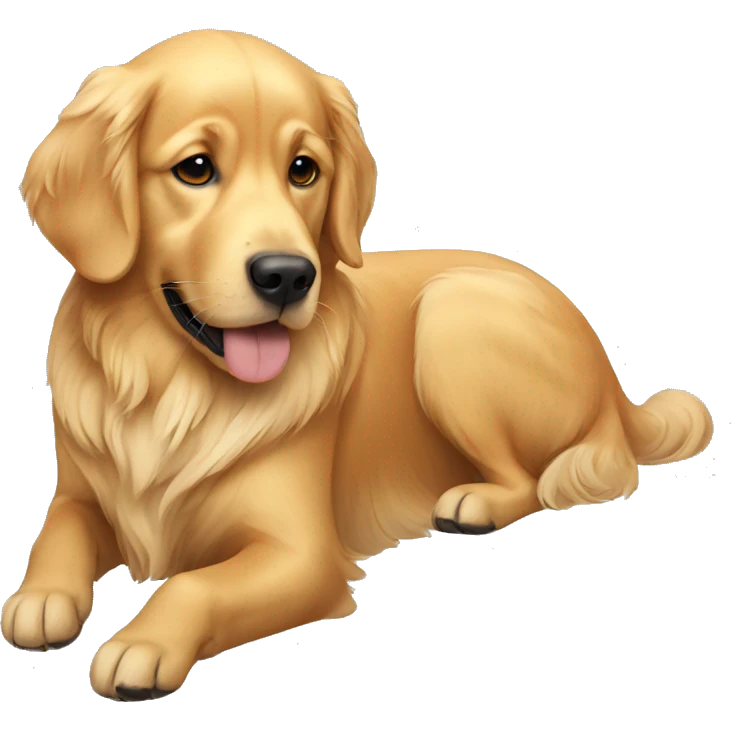 golden retriever emoji