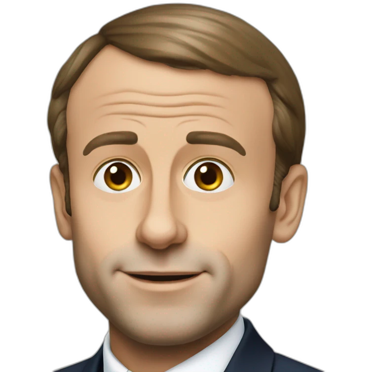 Emmanuel Macron emoji
