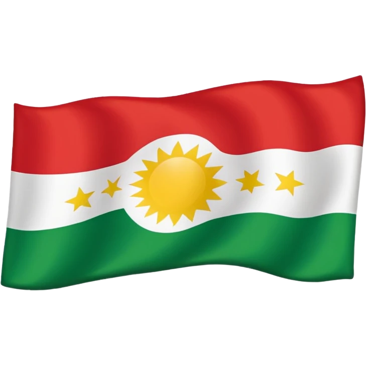 Kurdistan flag emoji