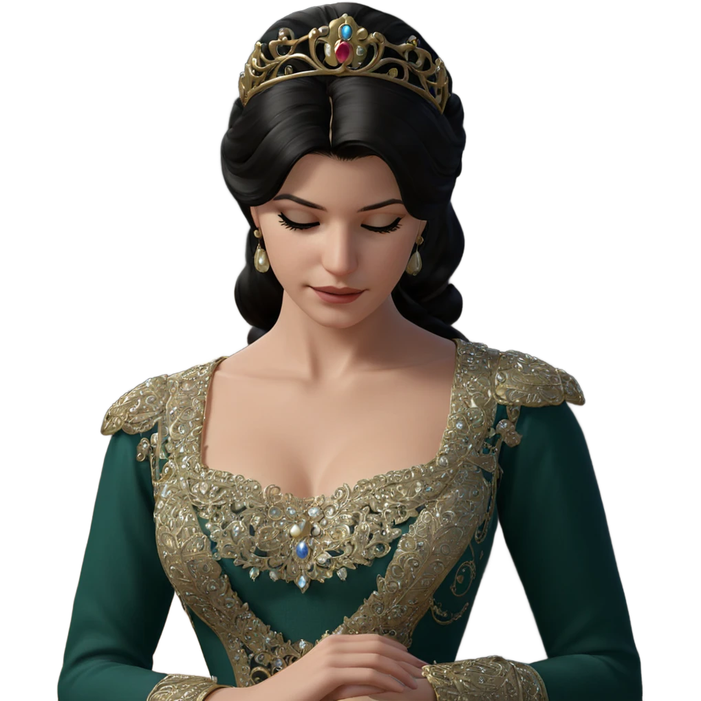 dreamy elegance of a princess emoji