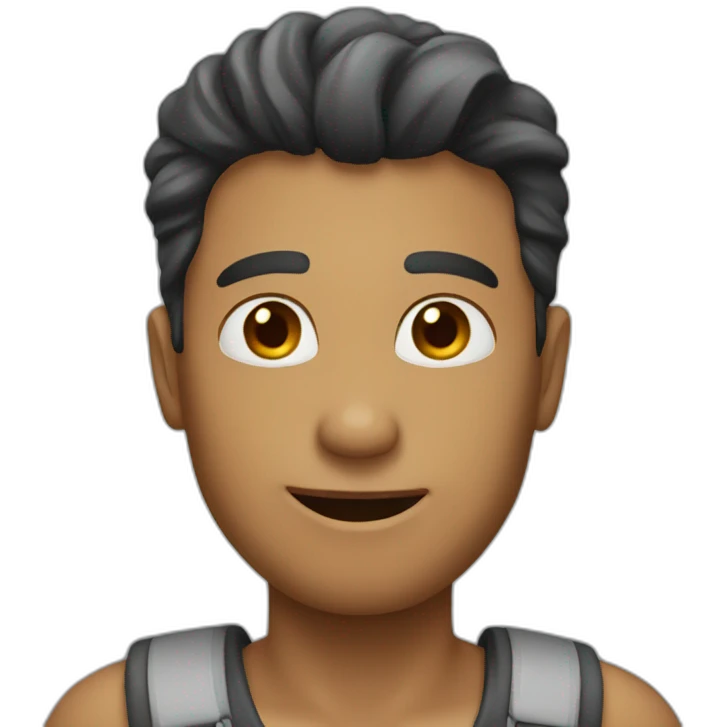men say Hi emoji