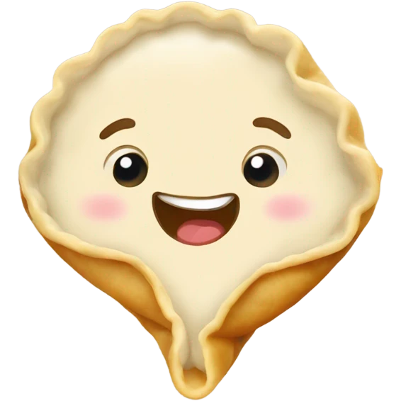 pierogi cute happy emoji