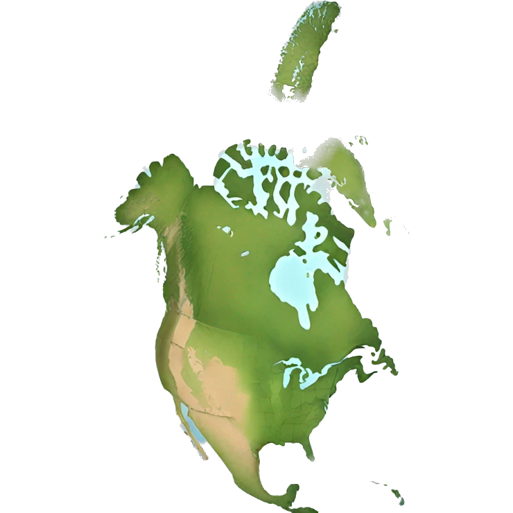 north american continent emoji
