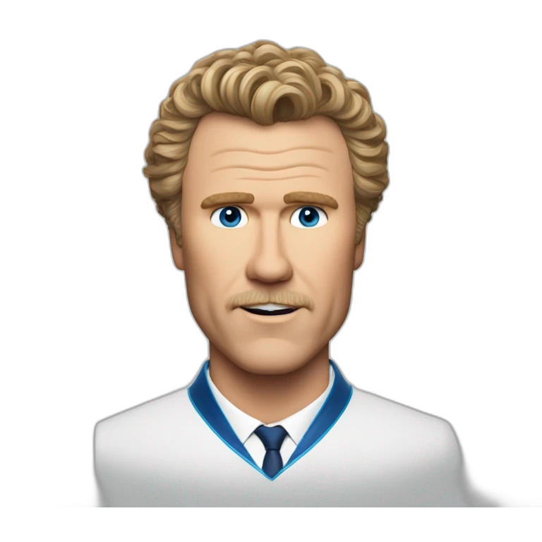 will ferrell in eurovision movie emoji