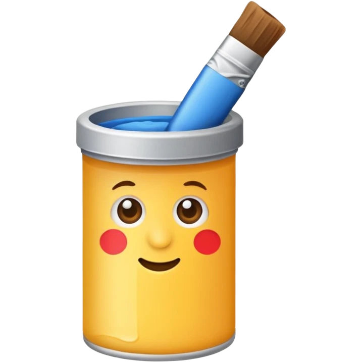 artist paint tube  emoji