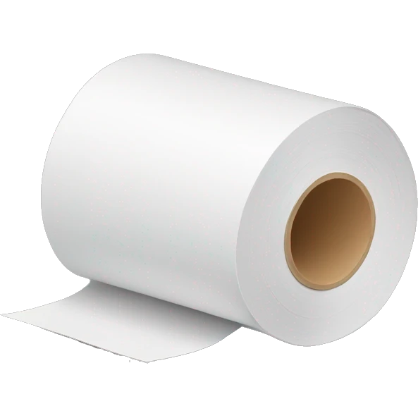 white paper roll emoji