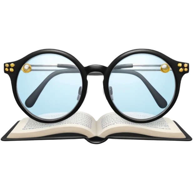 unas gafas lectura emoji