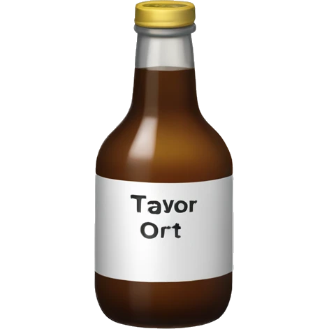 Bottle of Taylor oort emoji