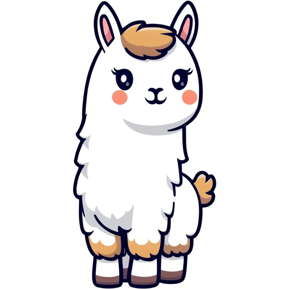 Minecraft llama emoji