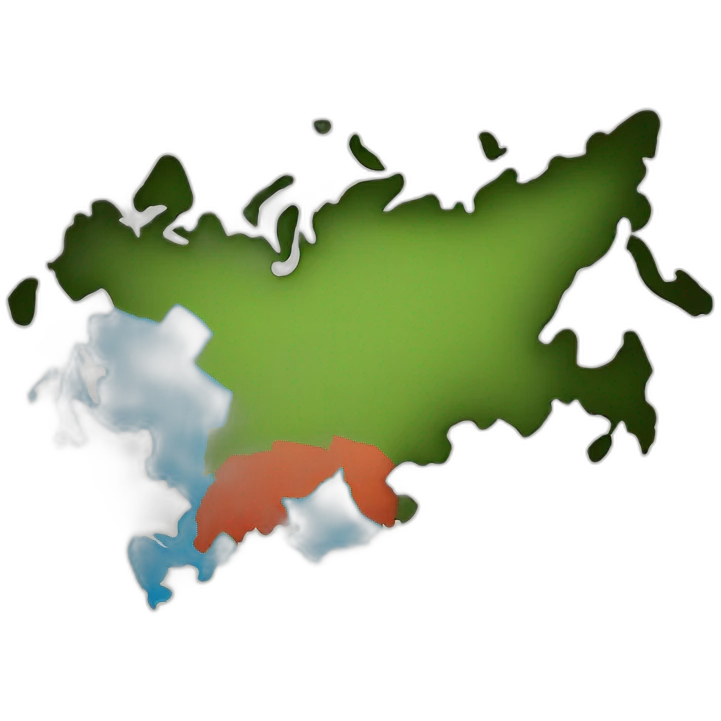 russia map emoji