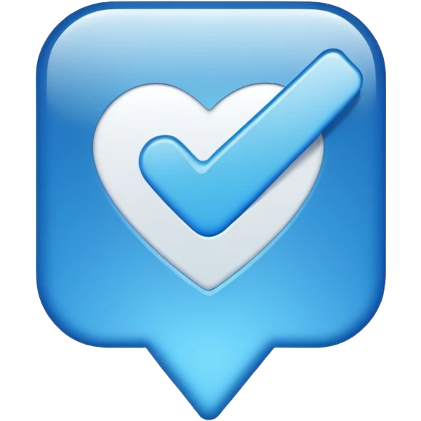Instagram Blue tick  emoji