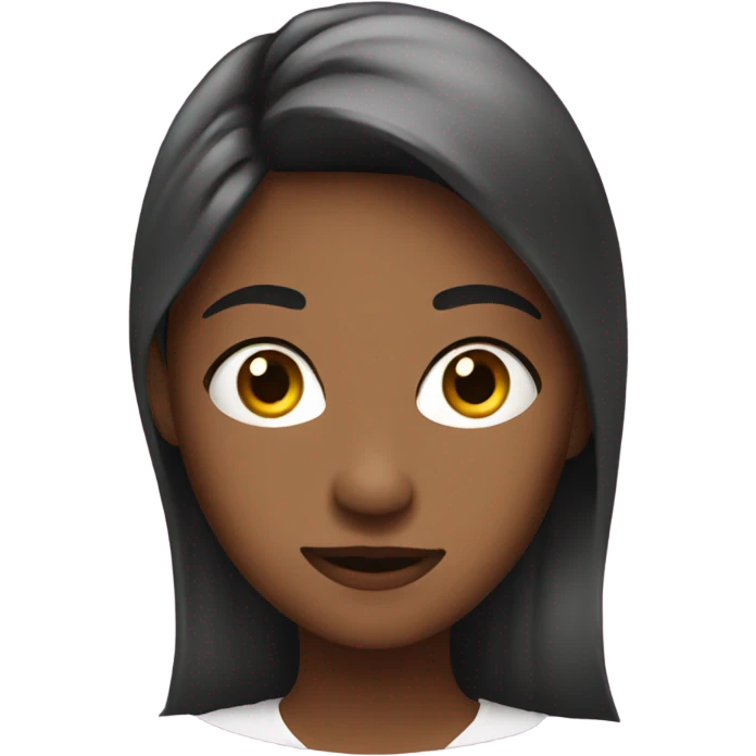 Girl acting zesty emoji