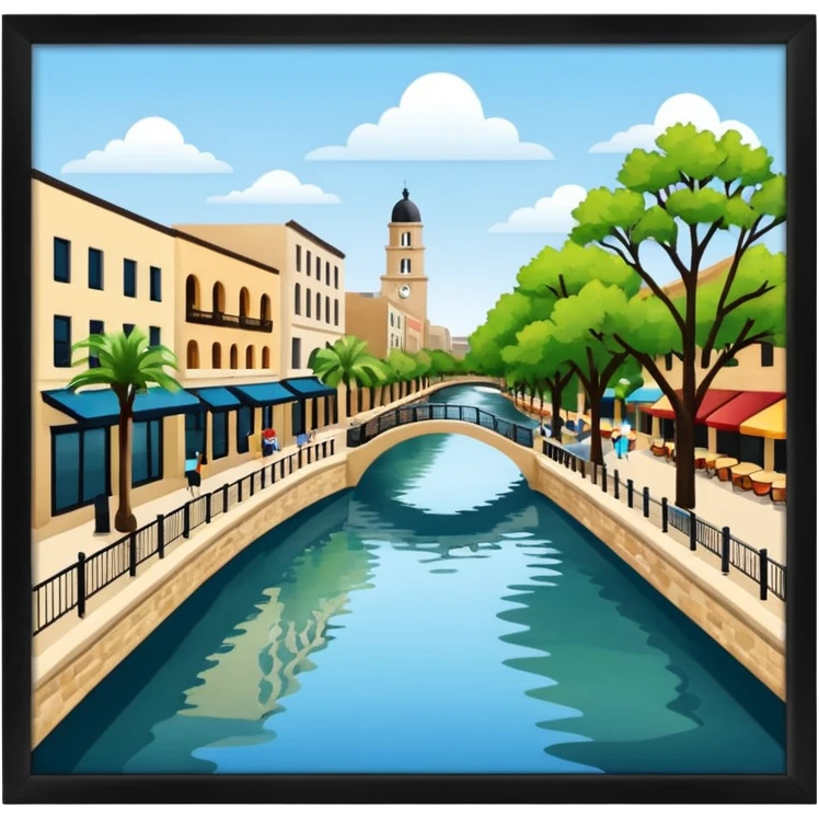 rivewalk san antonio emoji