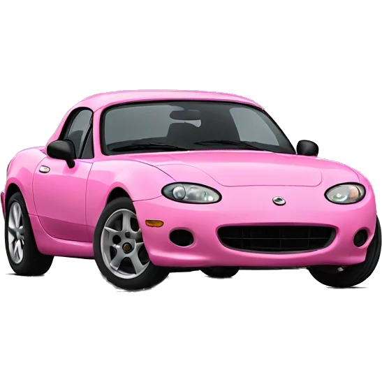 pink first generation miata emoji