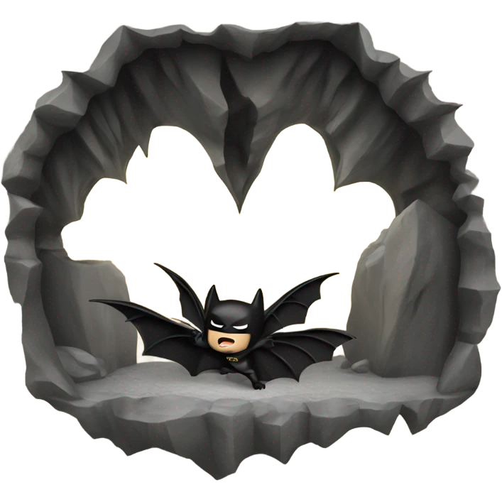 batman’s bat cave  emoji