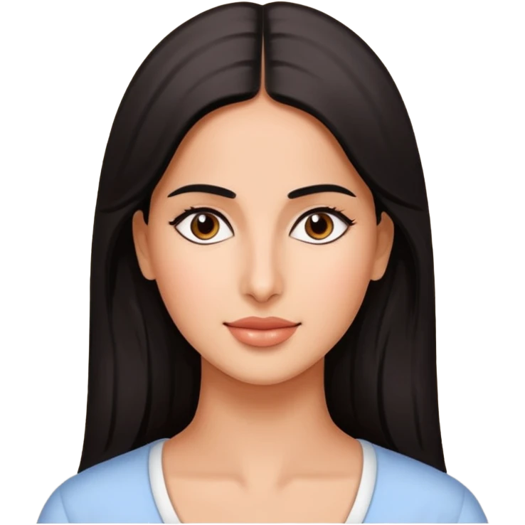 pretty genmoji that looks like Katrina Kaif emoji