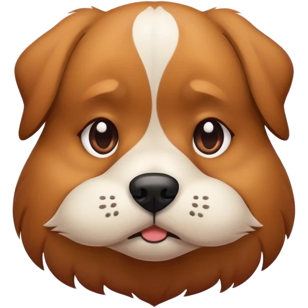 Dog sad emoji