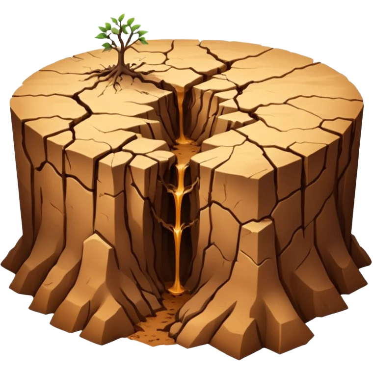 earthquake crack emoji