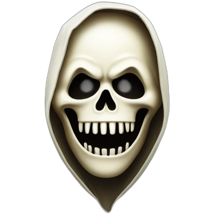 Ghostface of scream movie emoji