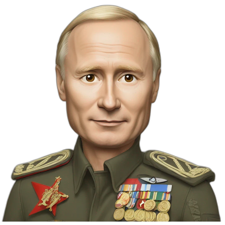 Vladimir poutine with Jordan 4 emoji
