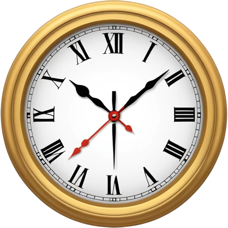 urgent showing time emoji