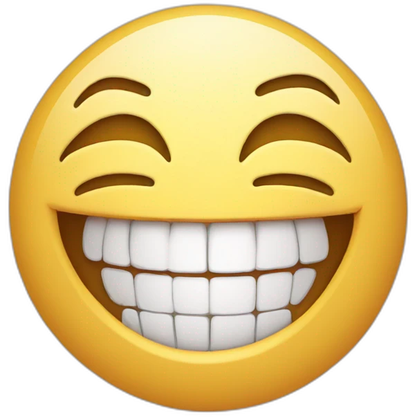 over laughing face emoji