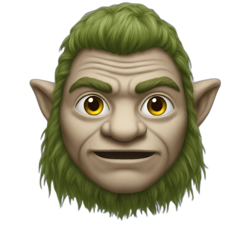 icelandic troll realistic emoji