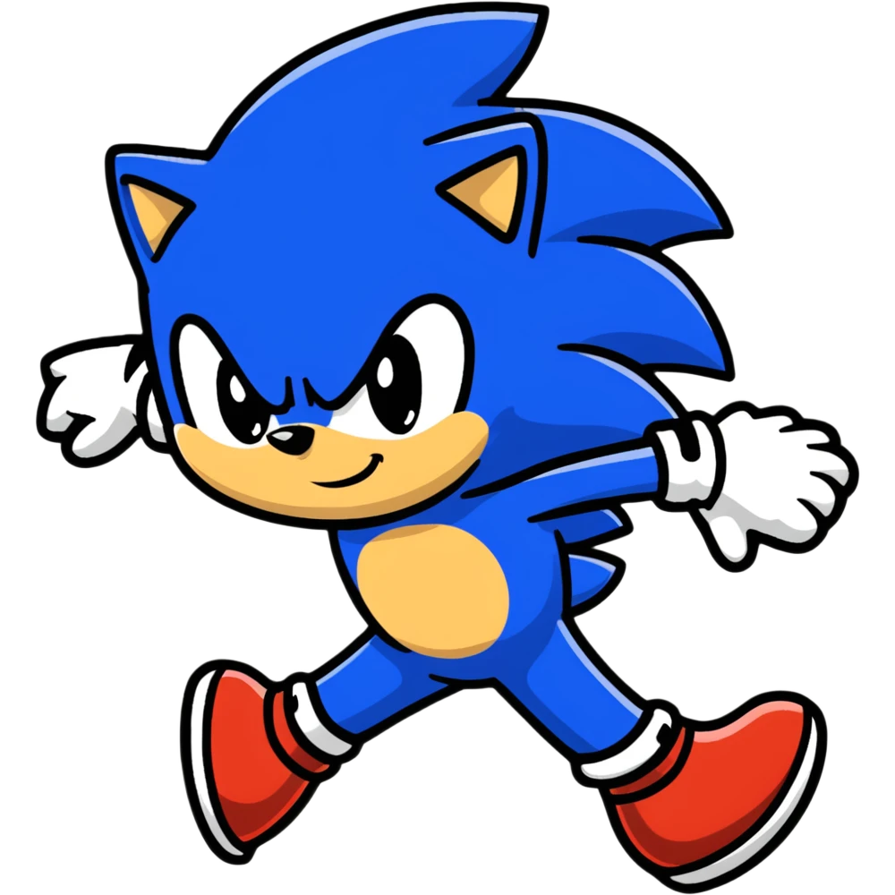 Sonic the Hedgehog emoji