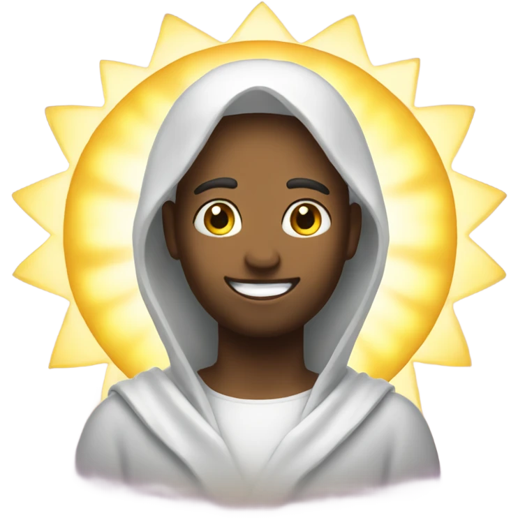 shine with holy emoji