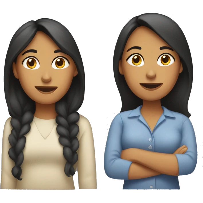 two hispanic moms emoji
