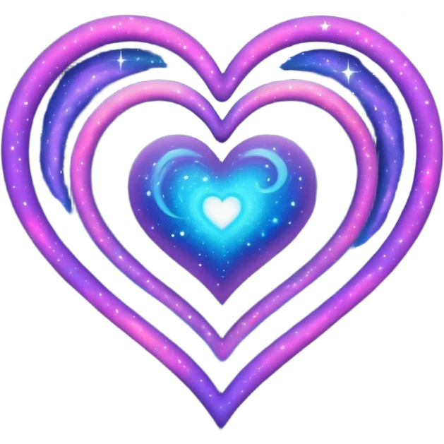 galaxy heart  emoji