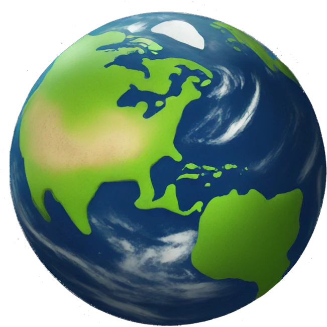 Earth emoji