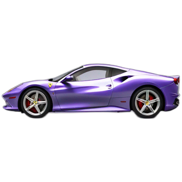 Ferrari violette emoji