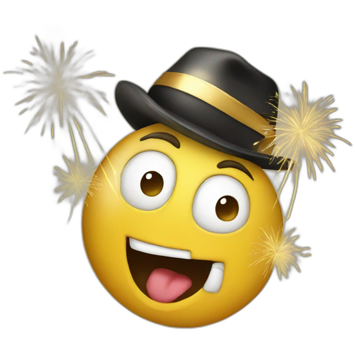 Happy new year  emoji
