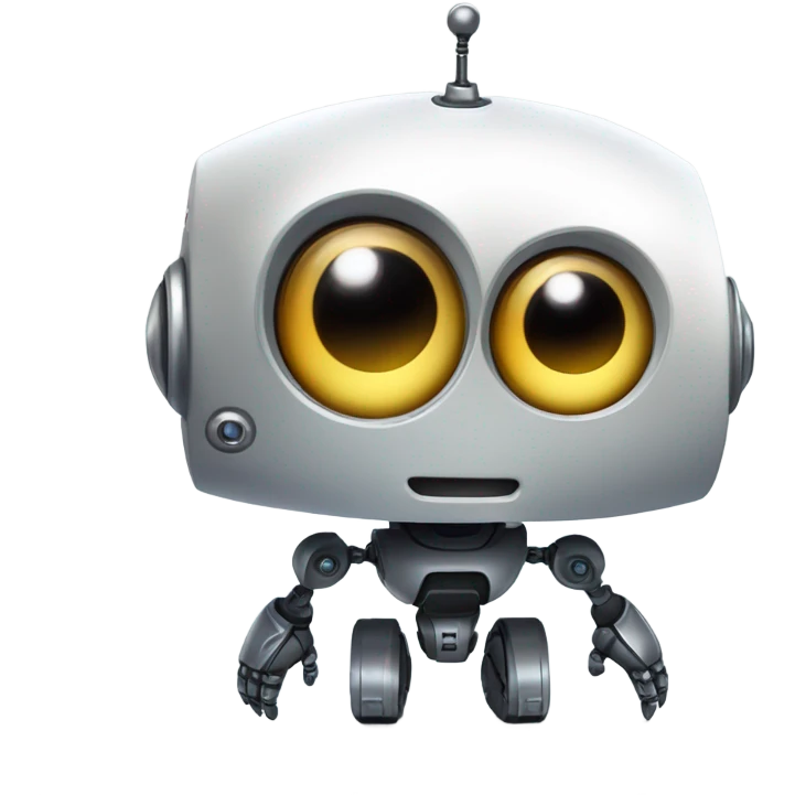Robot cute emoji
