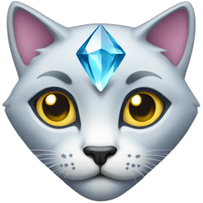 diamond cat emoji