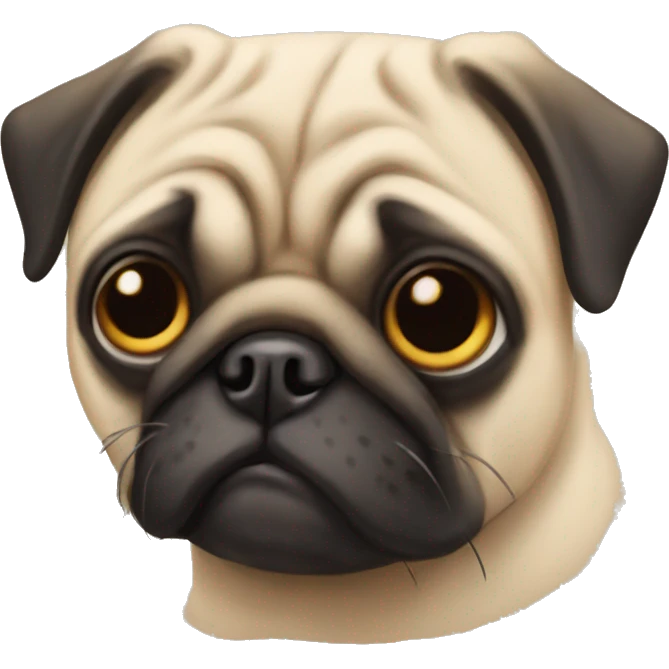 Pug emoji