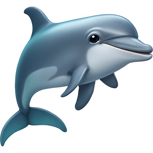 Dolphin with human legs emoji
