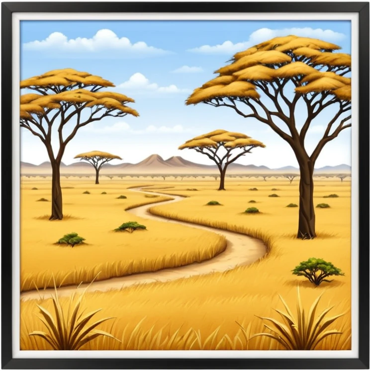 Sabana africana  emoji