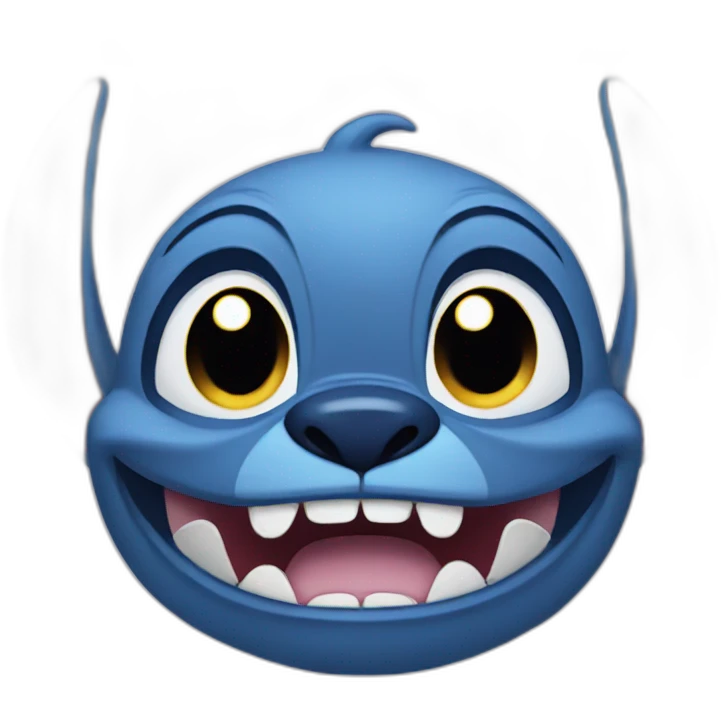 face of stitch emoji