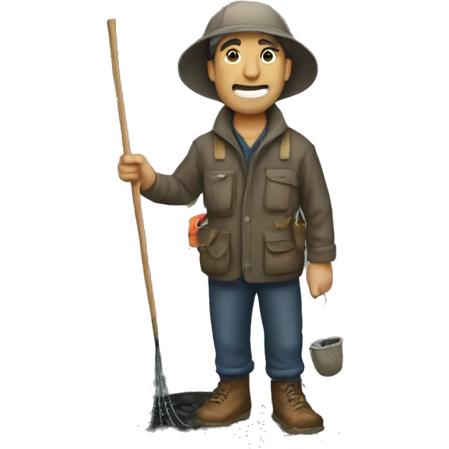 Pothole fishermen  emoji