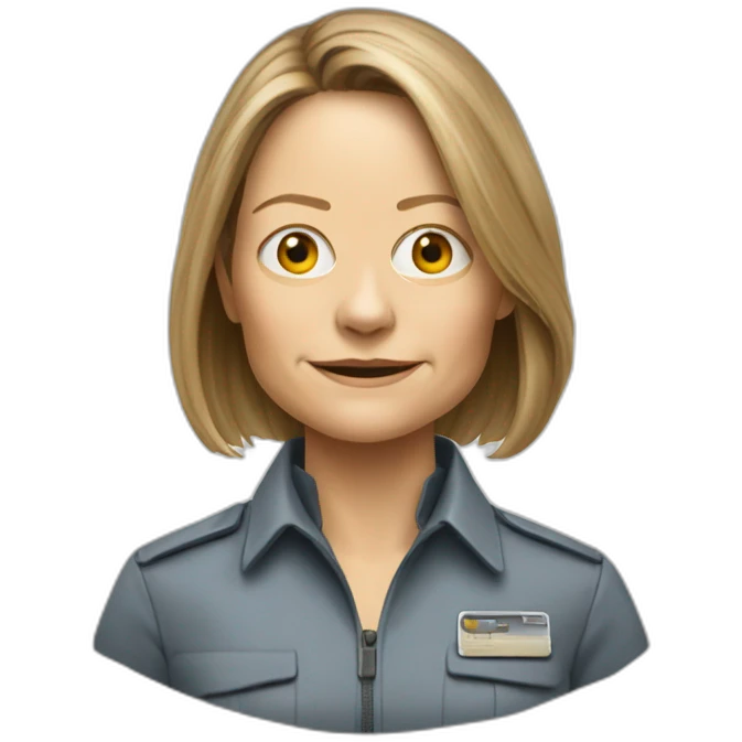Jodie foster from Contact movie emoji