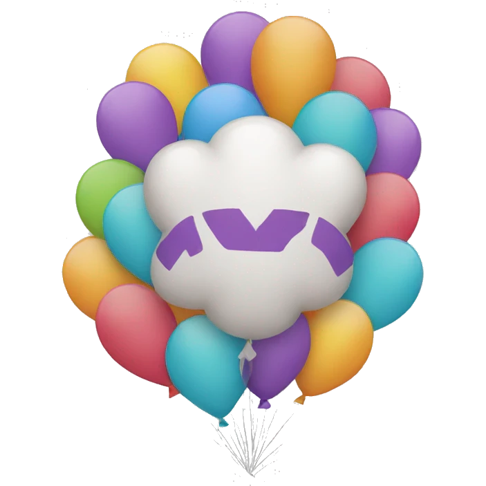 balloons emoji