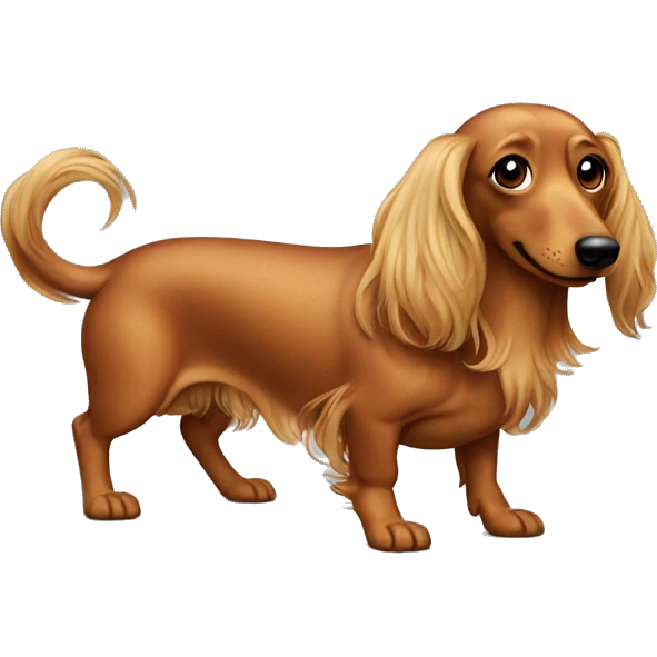 Long haired chaweenie emoji