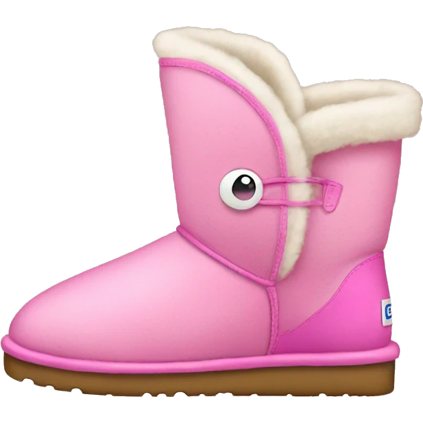 Pink uggs emoji