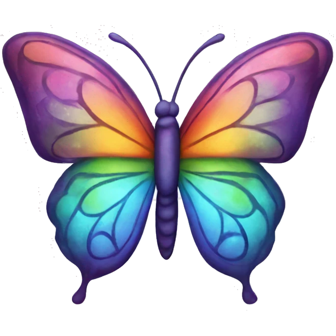 Chakra butterfly emoji
