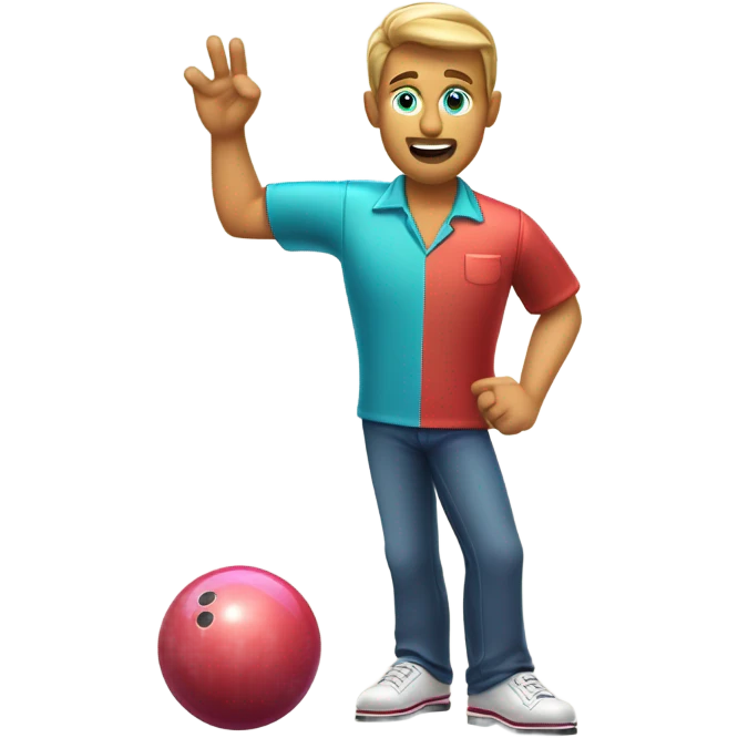 Bowling emoji