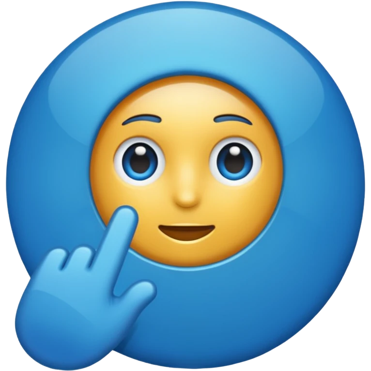 Mavi tik emoji
