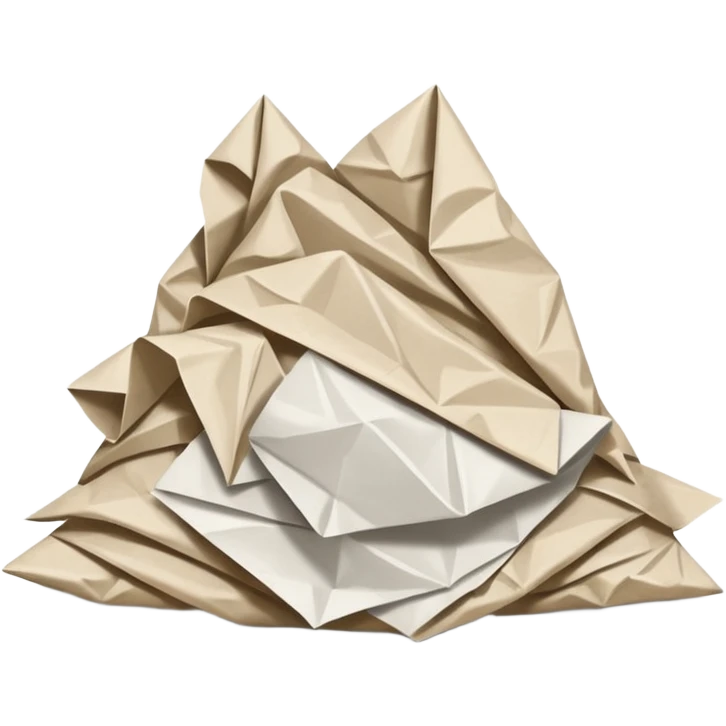 Papel arrugado  emoji