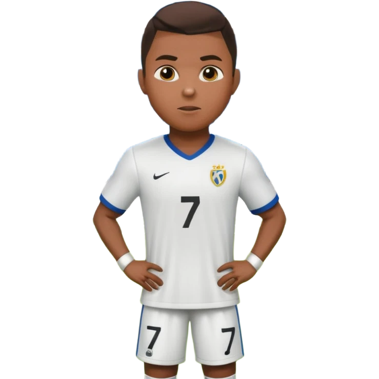 Ronaldo scoring from a free living 
 emoji